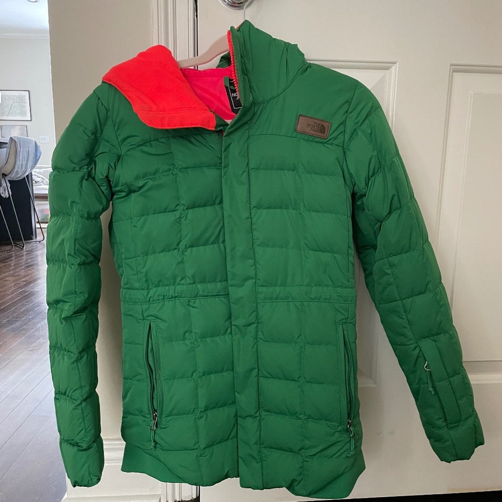 North Face goose down jacket